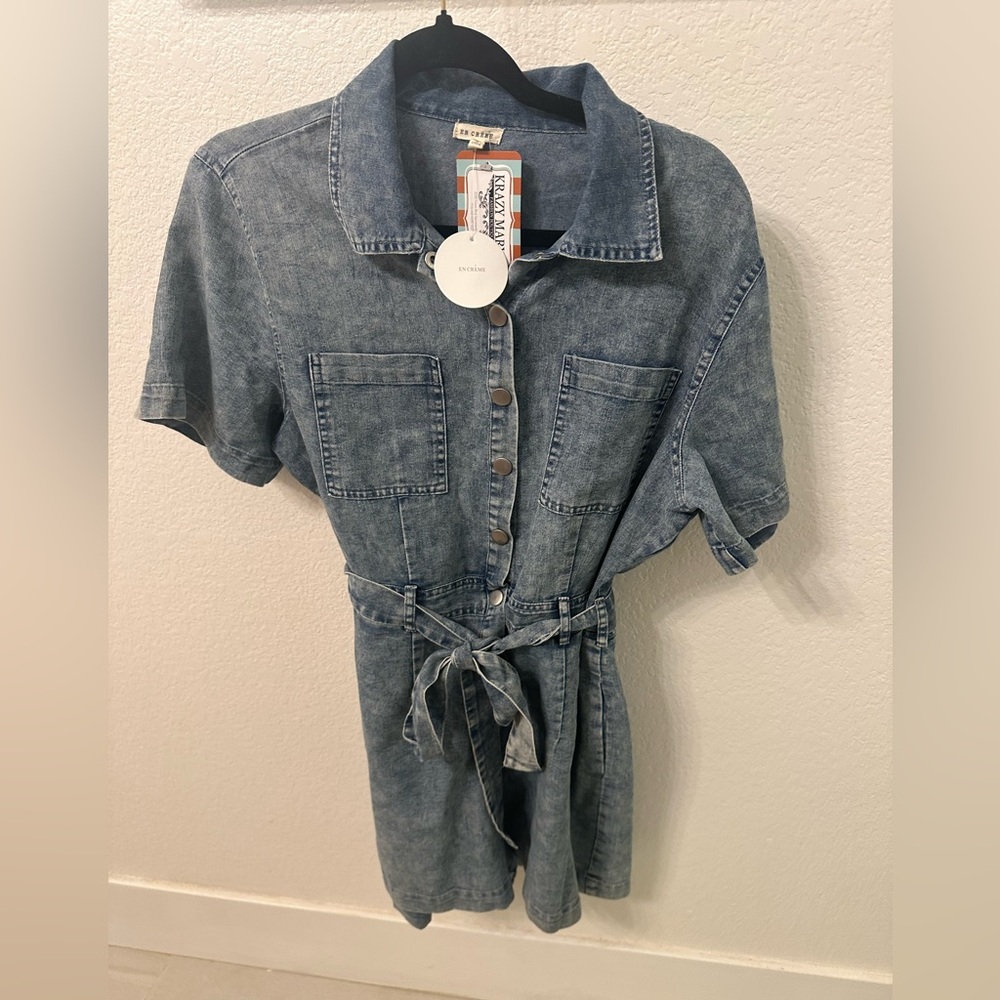 En Crème Romper